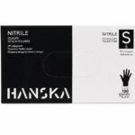 CPM GUANTI IN NITRILE NERO HANSKA MISURA S.