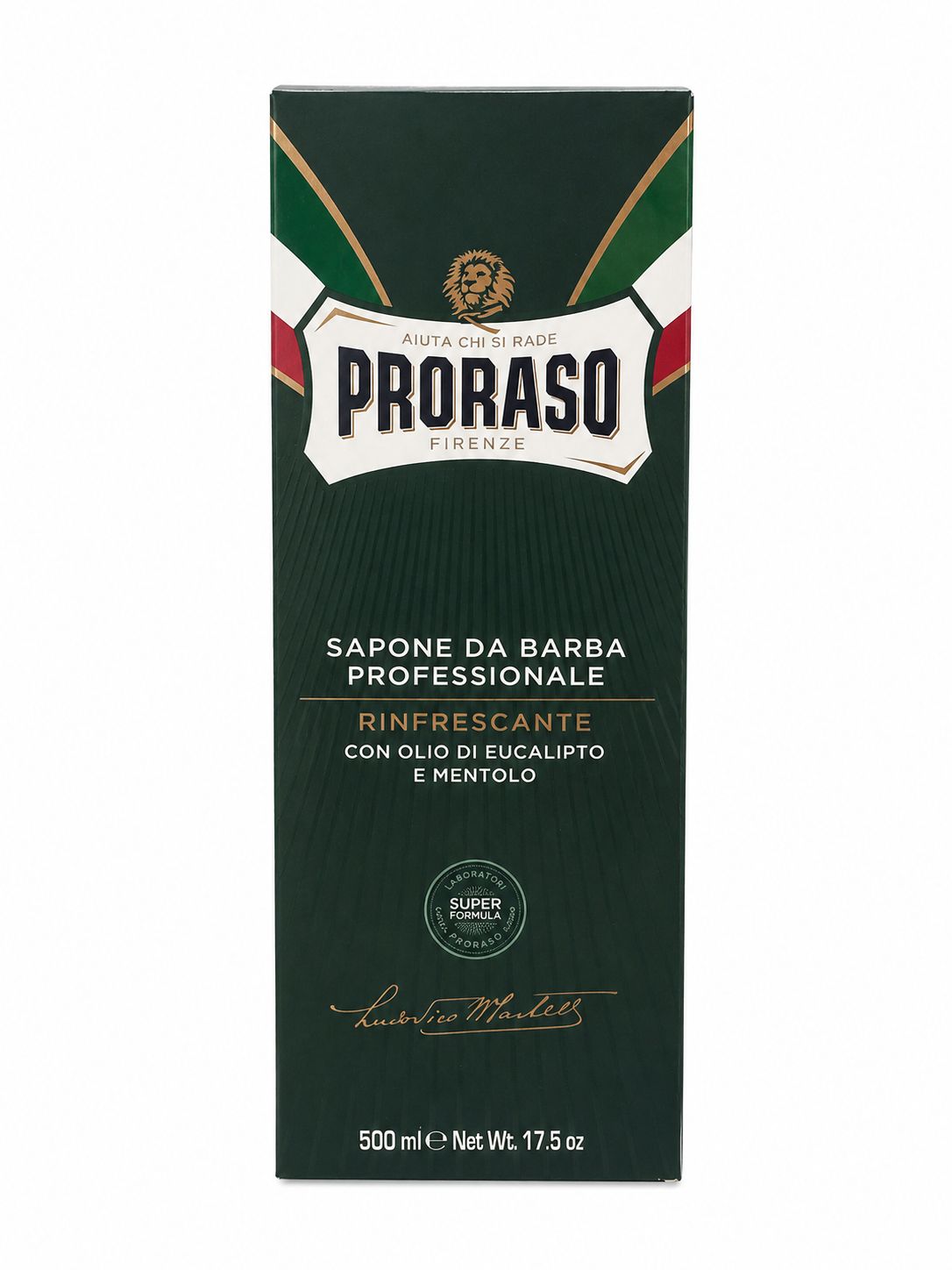 007591 -- 000 (13) PRORASO SAPONE DA BARBA IN VESCIGA 500ML. - immagine 1