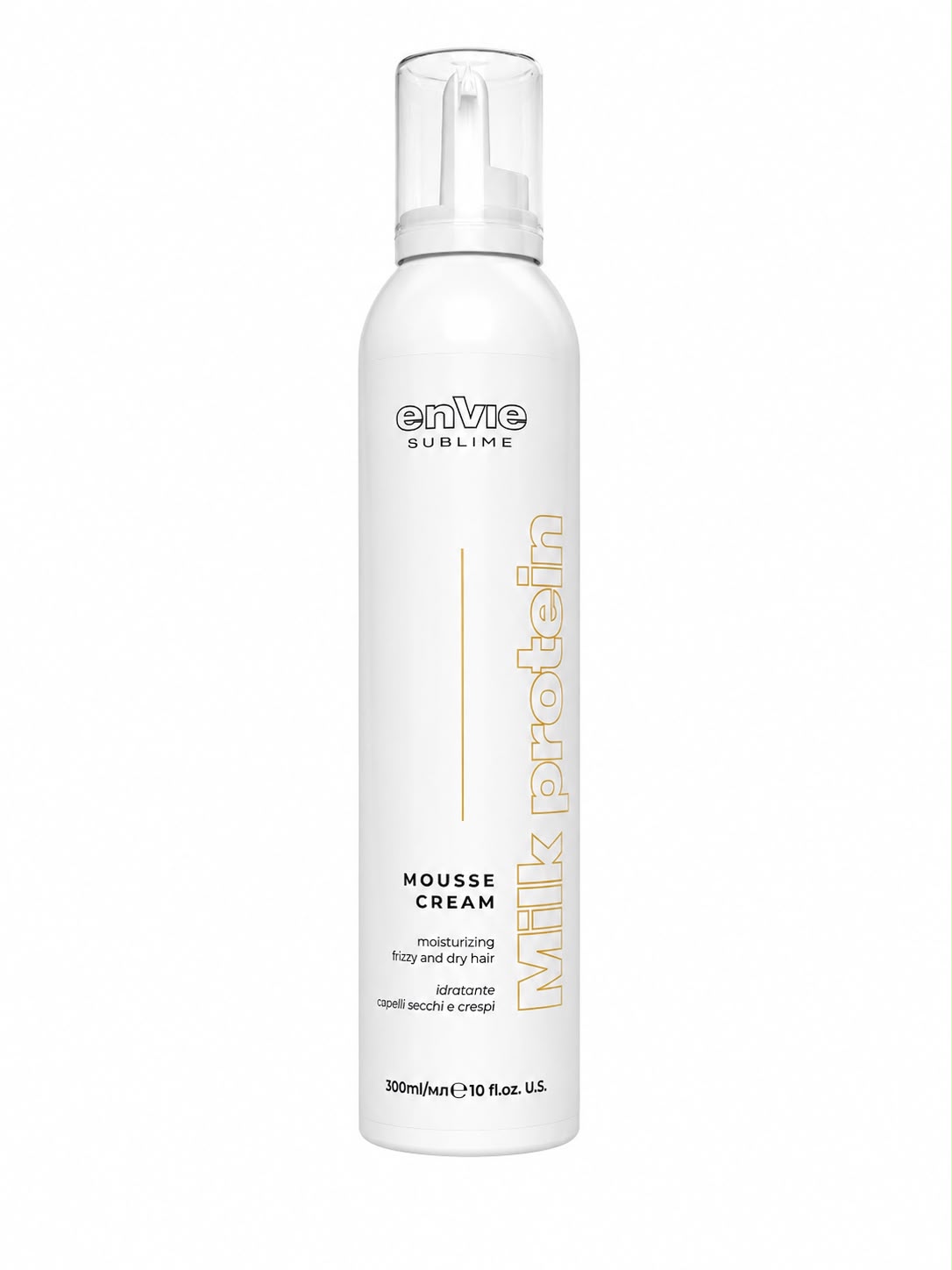 022161 -- 000 (660) ENVIE LUXURY MILK MOUSSE CREAM CAPELLI SECCHI 300 ML. EN430 - immagine 1
