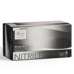 ROIAL GUANTI IN NITRILE STRONG NERO MISURA L.