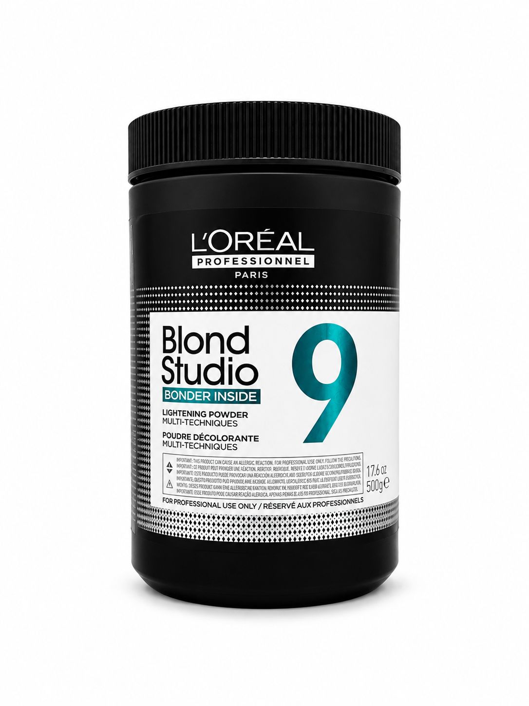 085103 -- 000 (8216) L'OREAL BLOND STUDIO DECOLORANTE 9 TONI BONDER INSIDE 500GR. - immagine 1