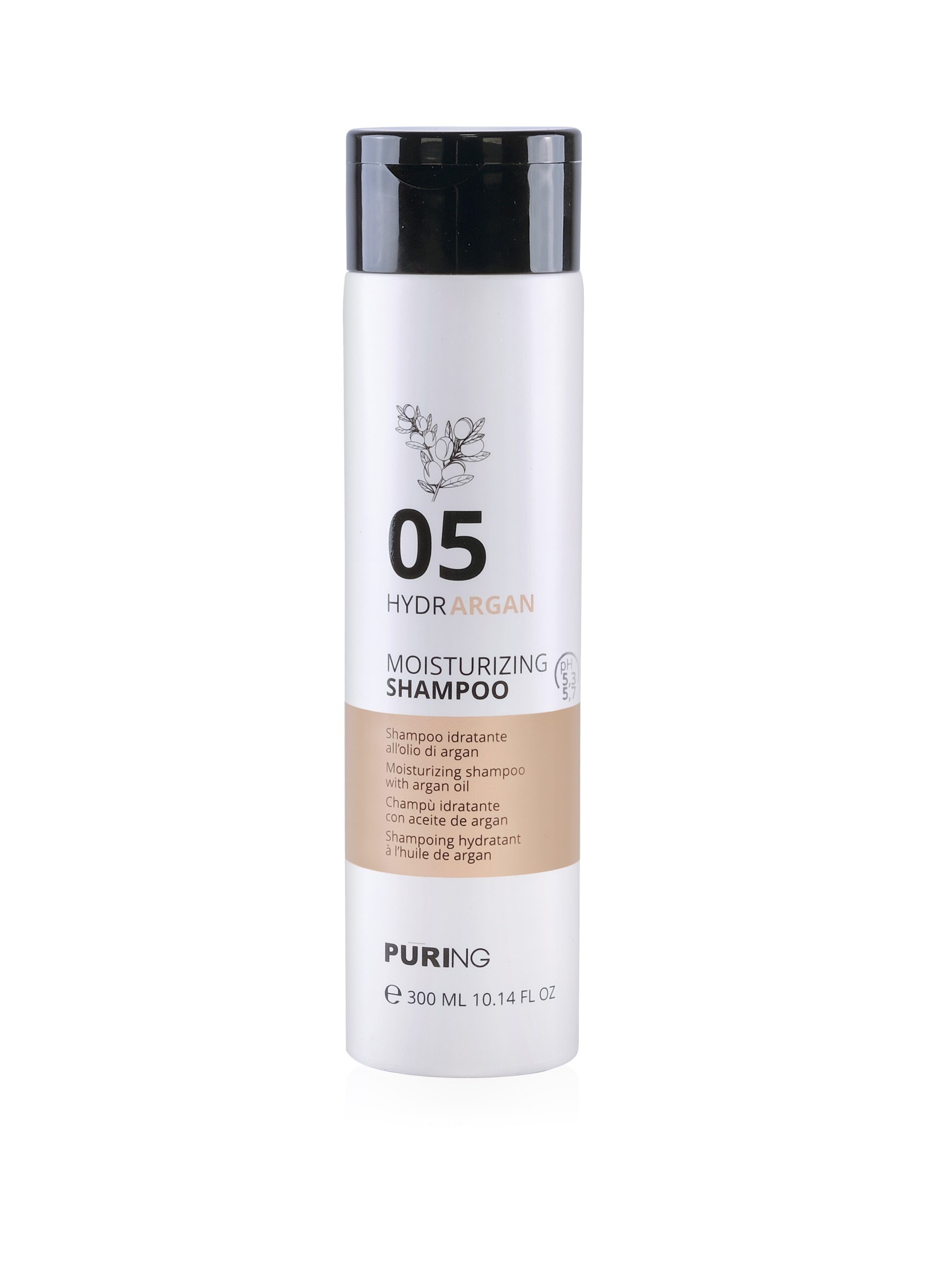 1027458 -- 000 (8961) PURING 05 HYDRARGAN SHAMPOO IDRATANTE ARGAN 300ML - immagine 1
