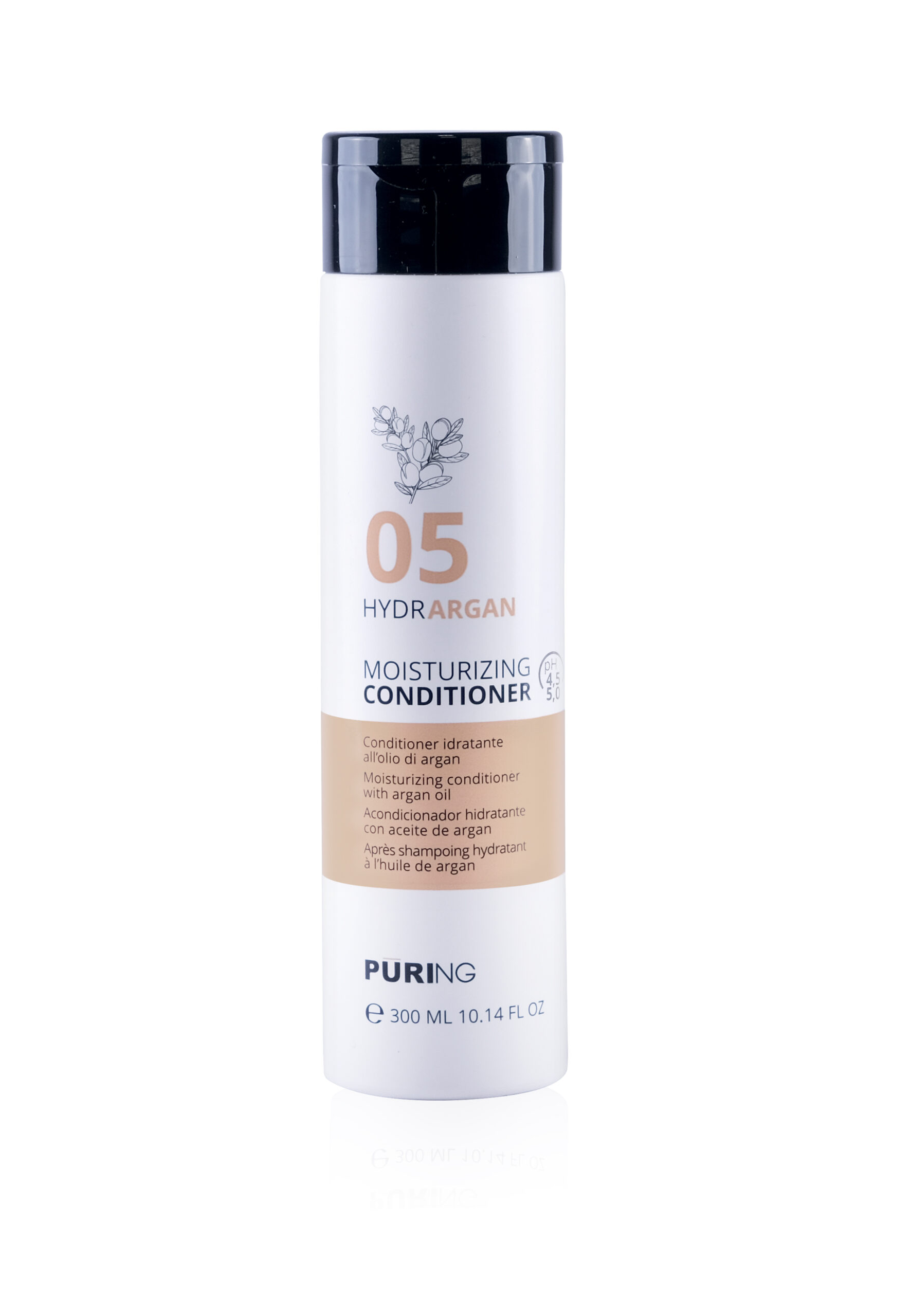 1027460 -- 000 (8970) PURING 05 HYDRATING CONDITIONER CAPELLI NORMALI 300ML - immagine 1