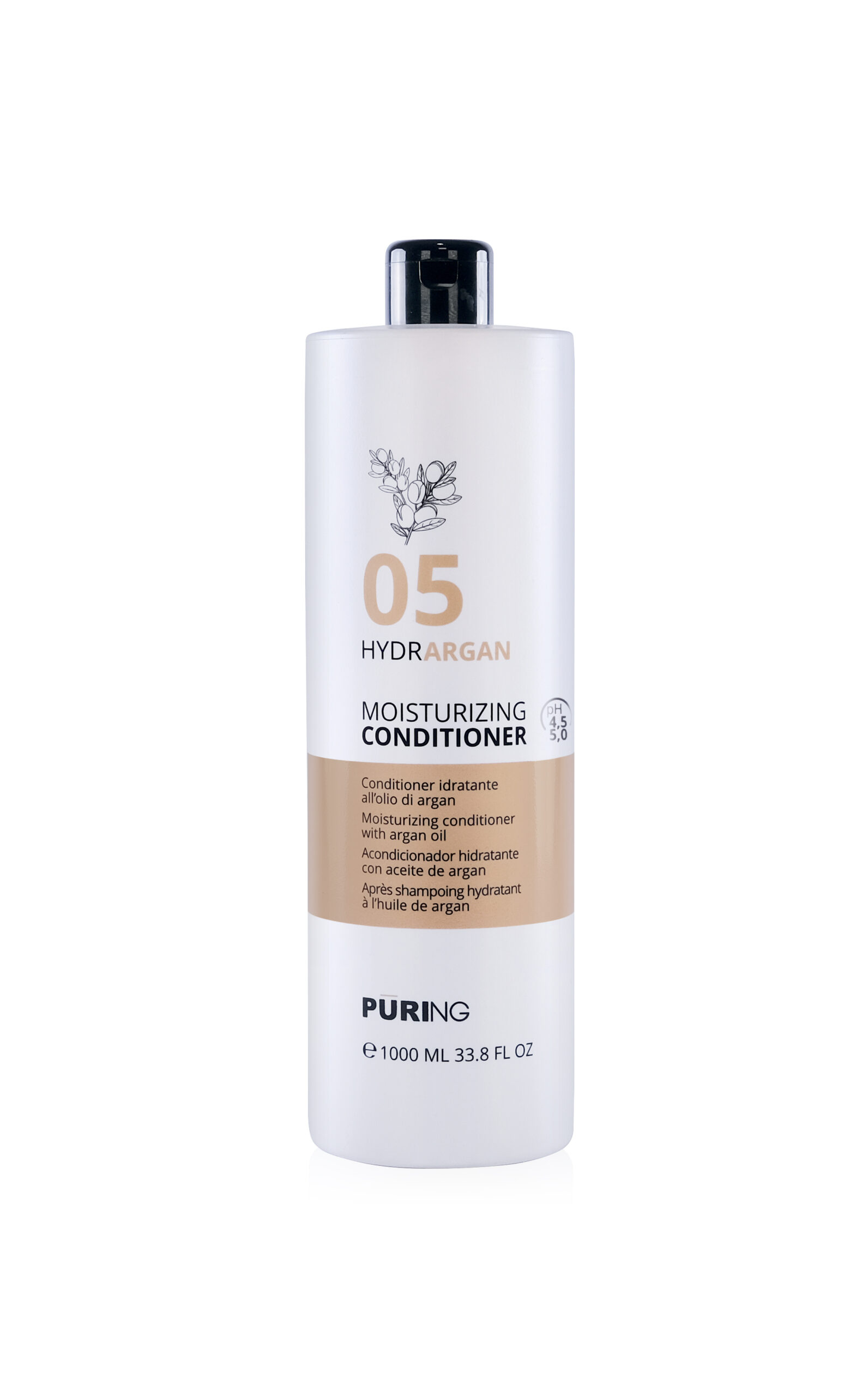 1027461 -- 000 (9048) PURING 05 HYDRARGAN CONDITIONER IDRATANTE ARGAN 1000 ML - immagine 1