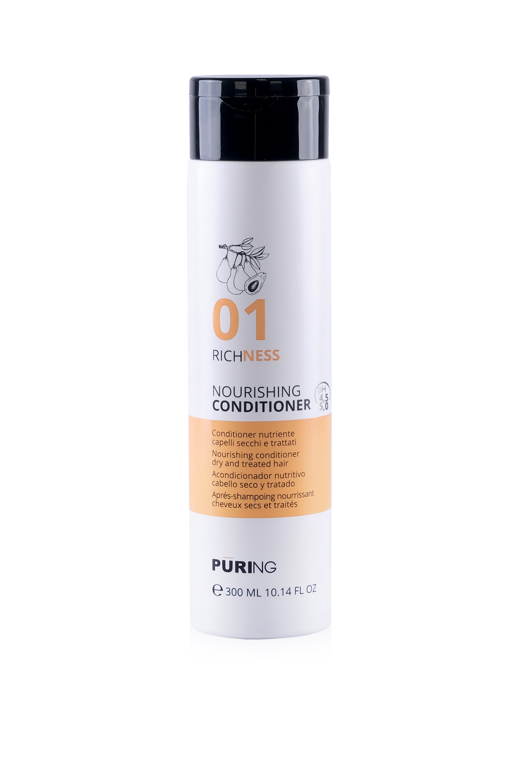 1027494 -- 000 (8957) PURING 01 RICHNESS CONDITIONER NUTRIENTE CAPELLI SECCHI 300ML - immagine 1