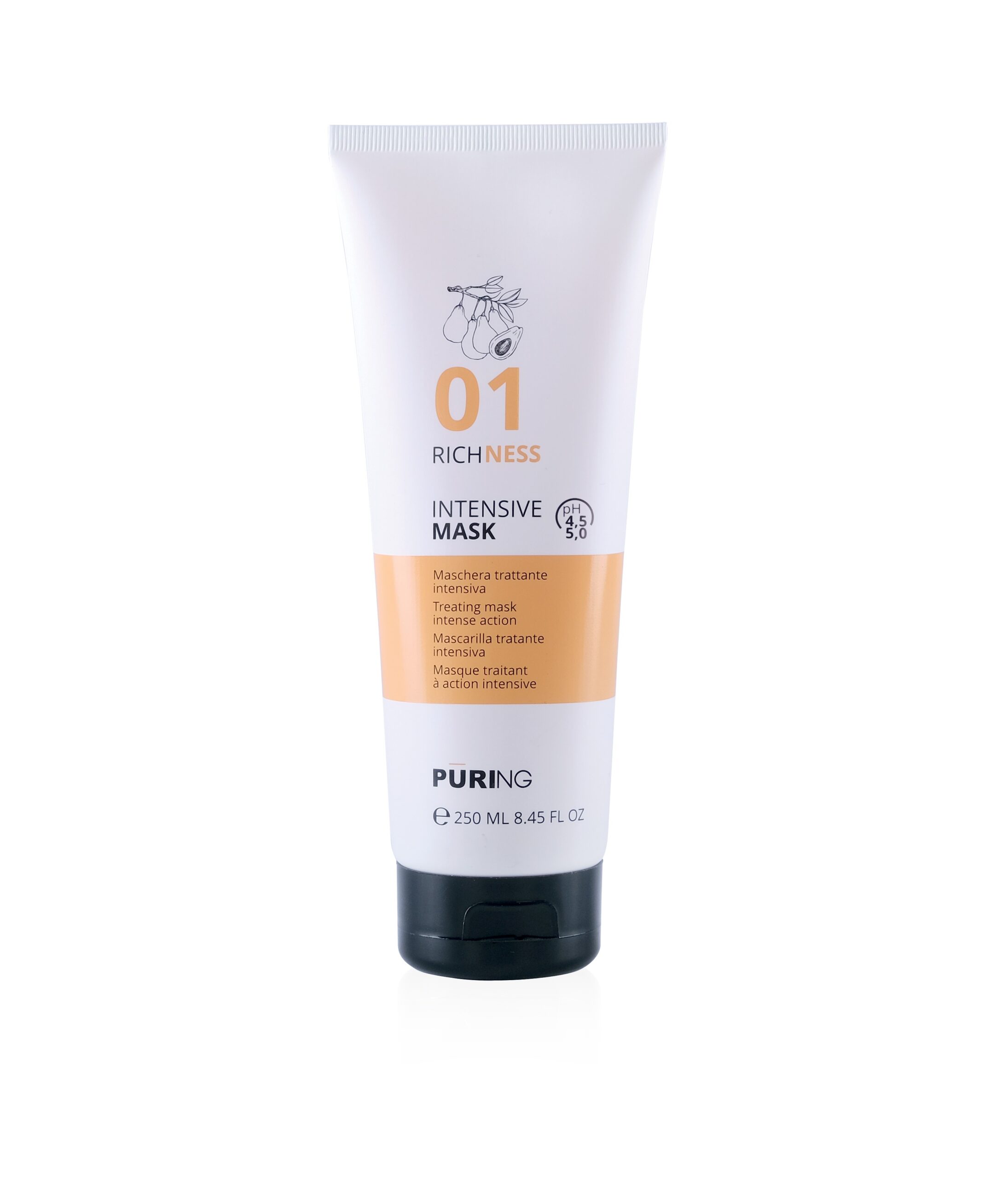 1027496 -- 000 (8942) PURING 01 RICHNESS MASCHERA TRATTANTE INTENSIVA 250ML. - immagine 1