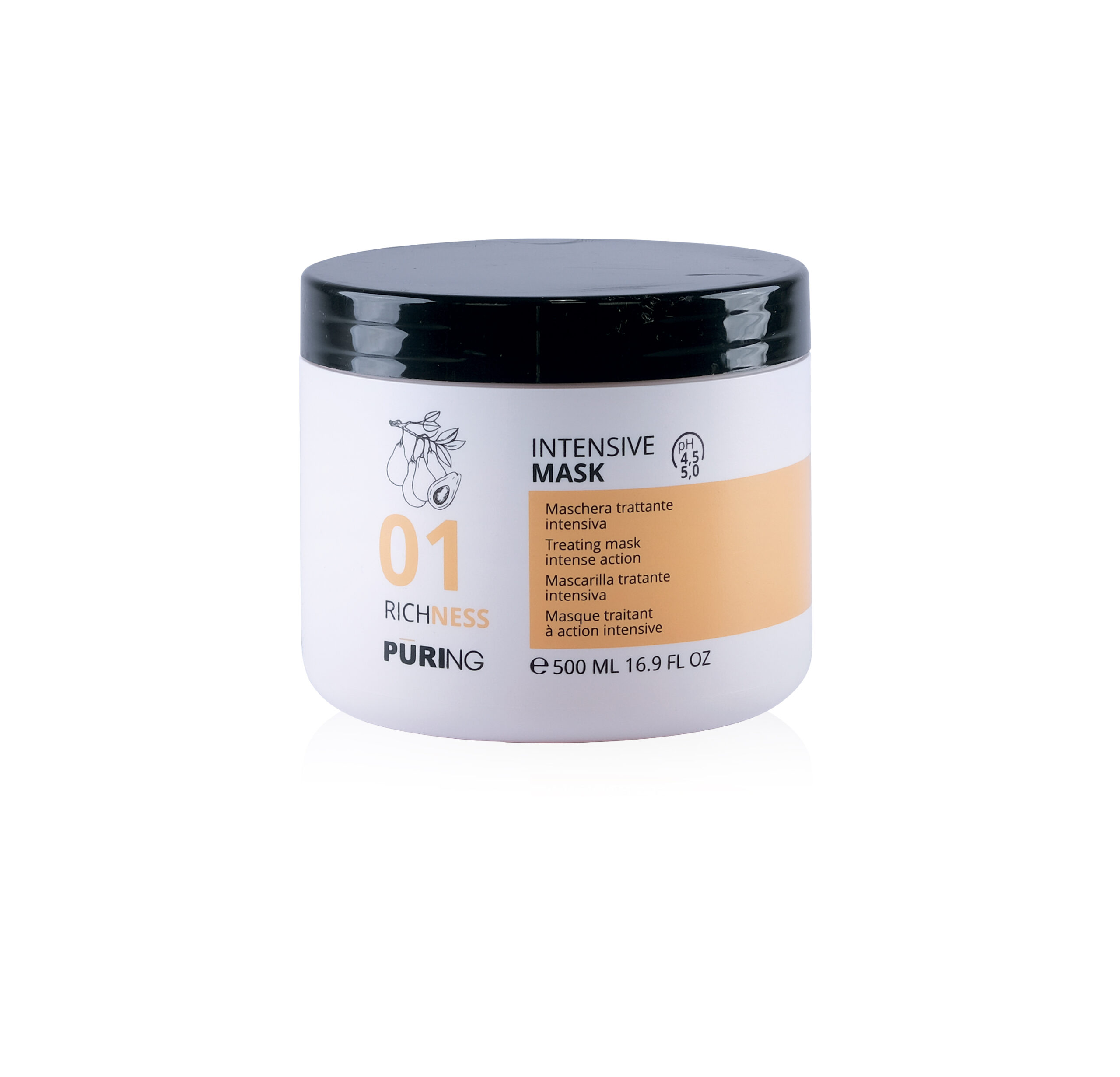 1027497 -- 000 (8948) PURING 01 RICHNESS MASCHERA TRATTANTE INTENSIVA 500 ML. - immagine 1