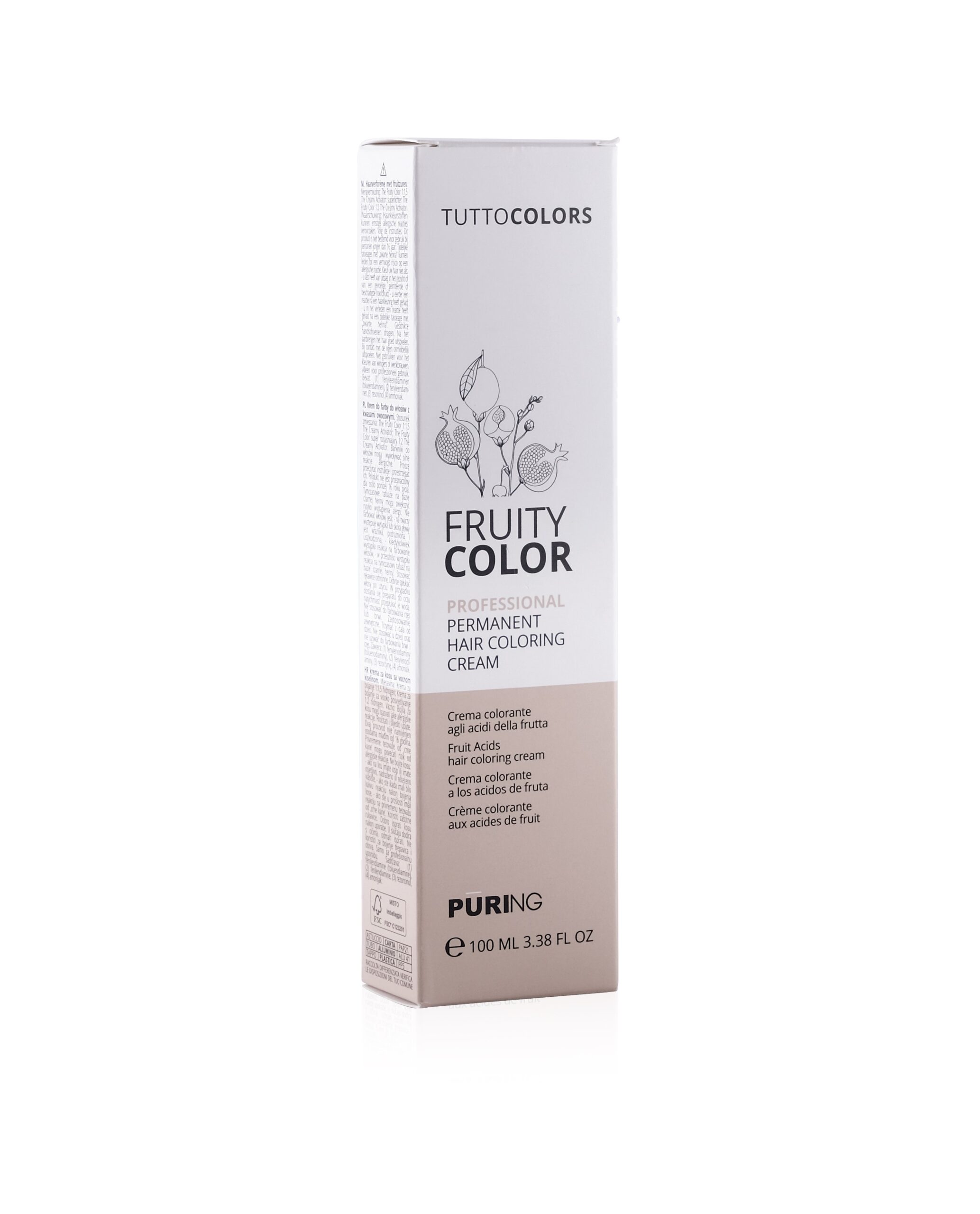 1027754 -- 000 (8797) PURING TUTTO COLORS FRUITY 4.4 CASTANO RAME 100ML. - immagine 1