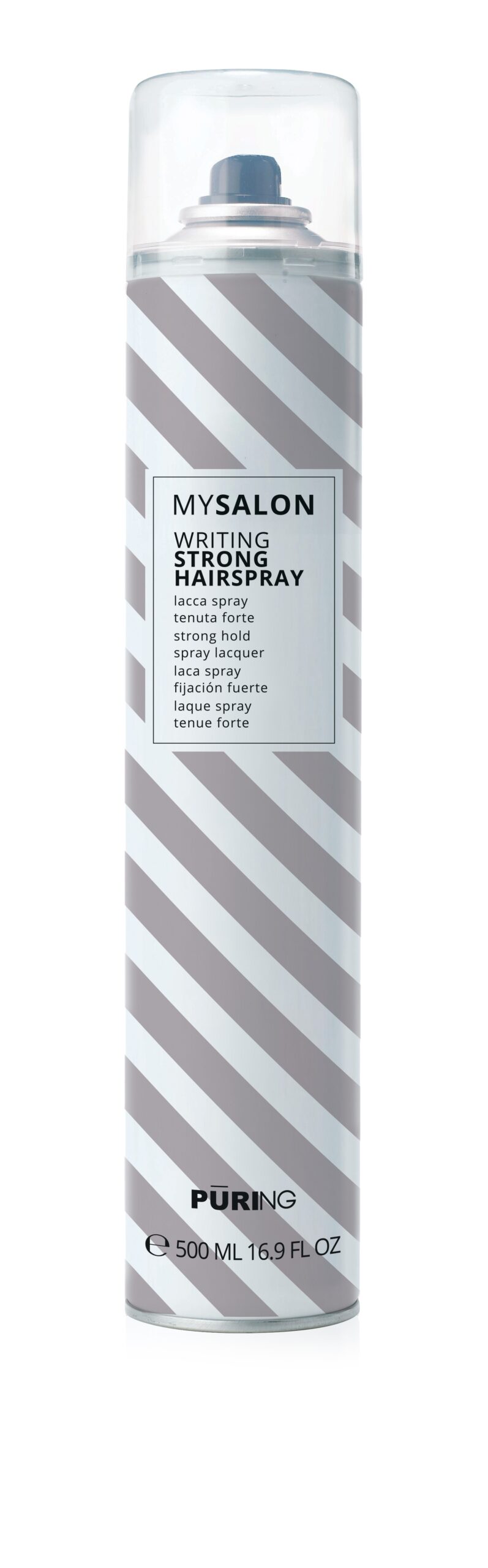 1027849 -- 000 (8980) PURING MYSALON LACCA SPRAY TENUTA FORTE 500ML - immagine 1