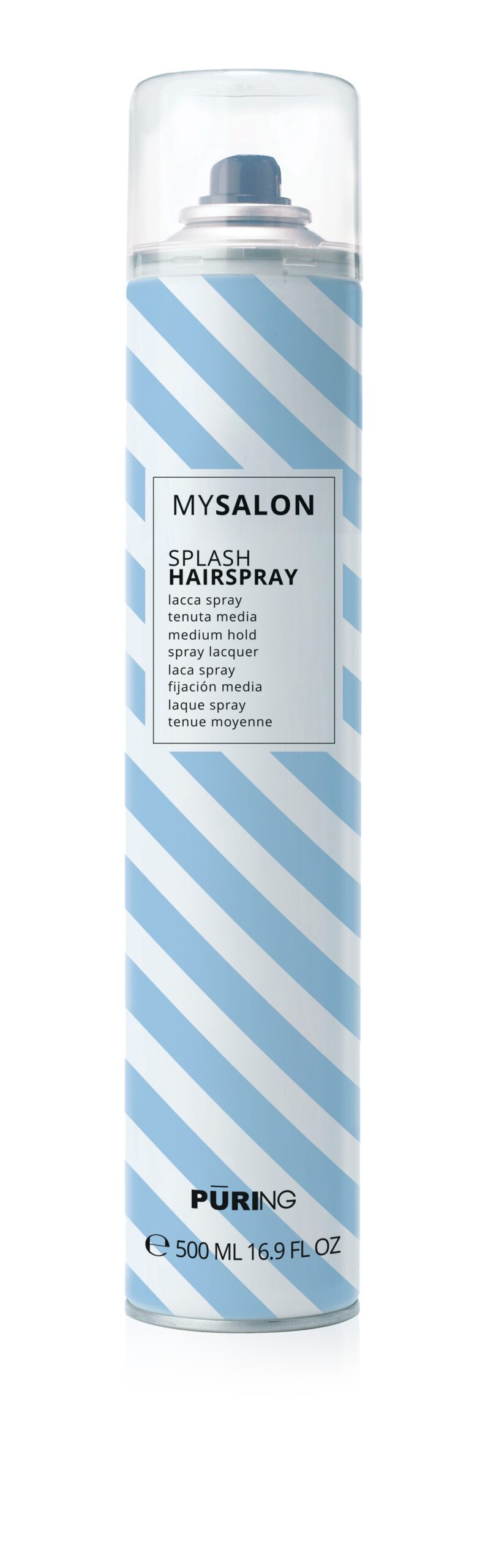 1027850 -- 000 (8979) PURING MYSALON LACCA SPRAY TENUTA SOFT 500ML. - immagine 1