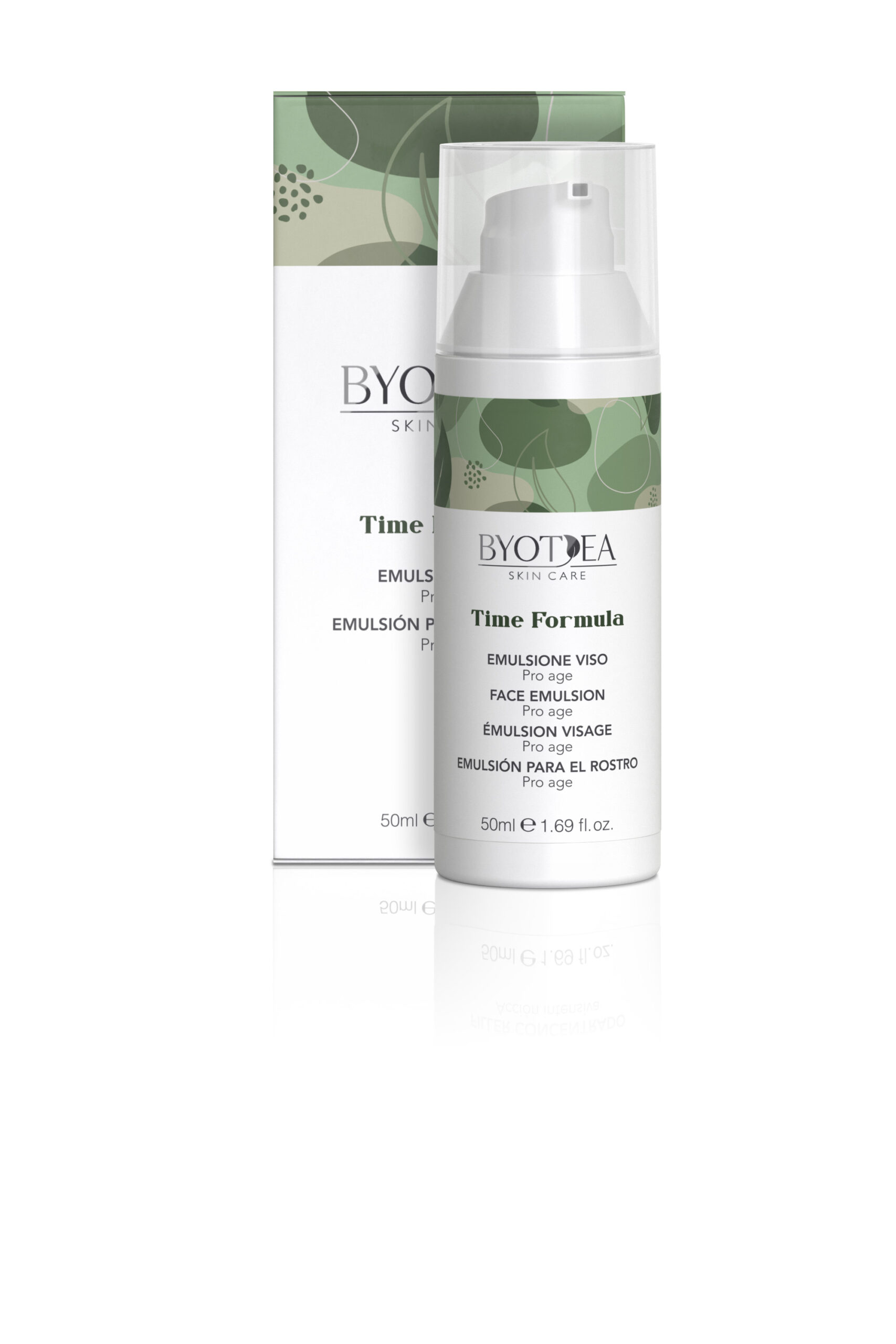 1028151 -- 000 (7708) BYOTEA TIME FORMULA EMULSIONE VISO PRIME RUGHE 50 ML. - immagine 1