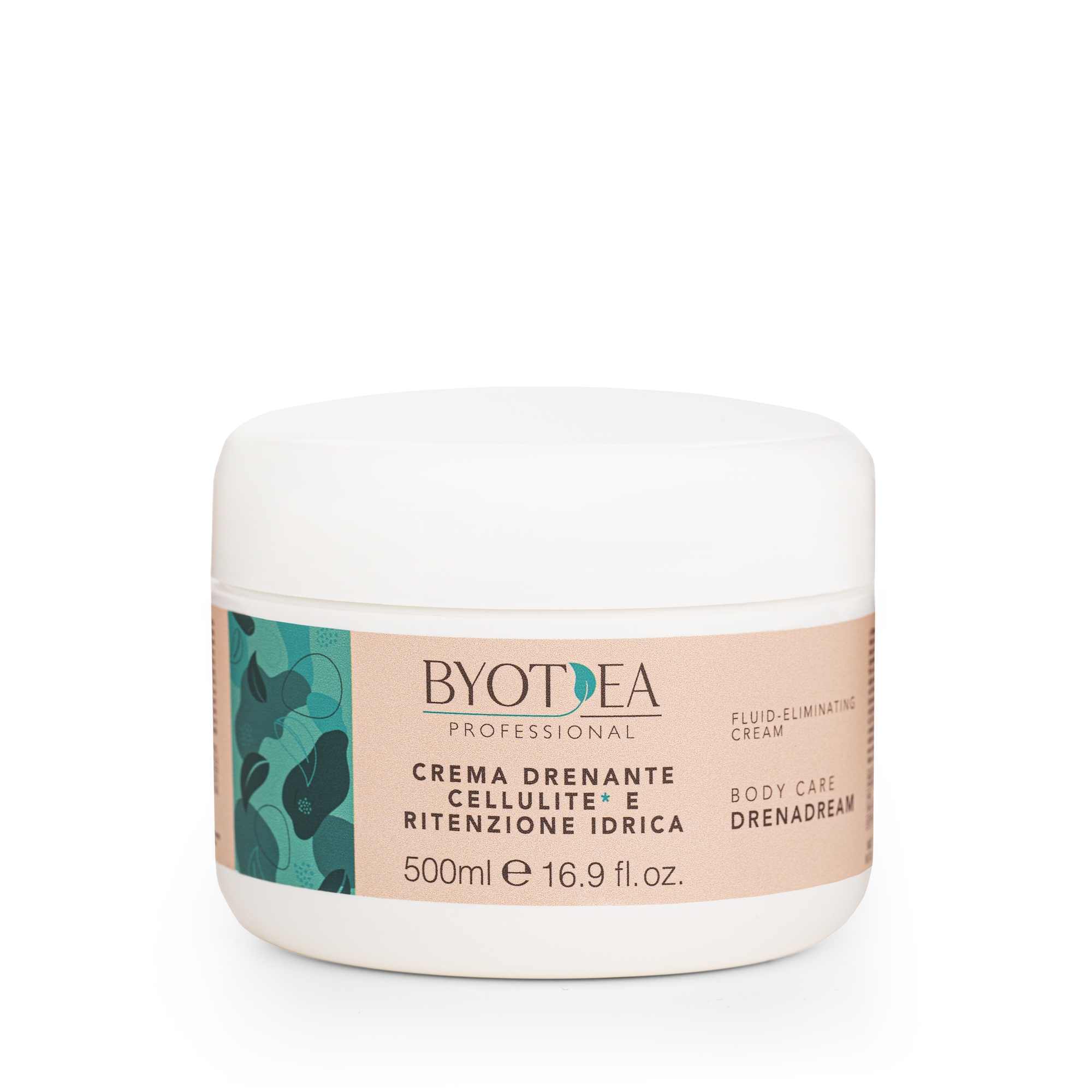 1028222 -- 000 (8490) BYOTEA DREBA DREAM CREMA DRENANTE CELLULLULITE E RIDENZIONE IDRICA 500 ML. - immagine 1