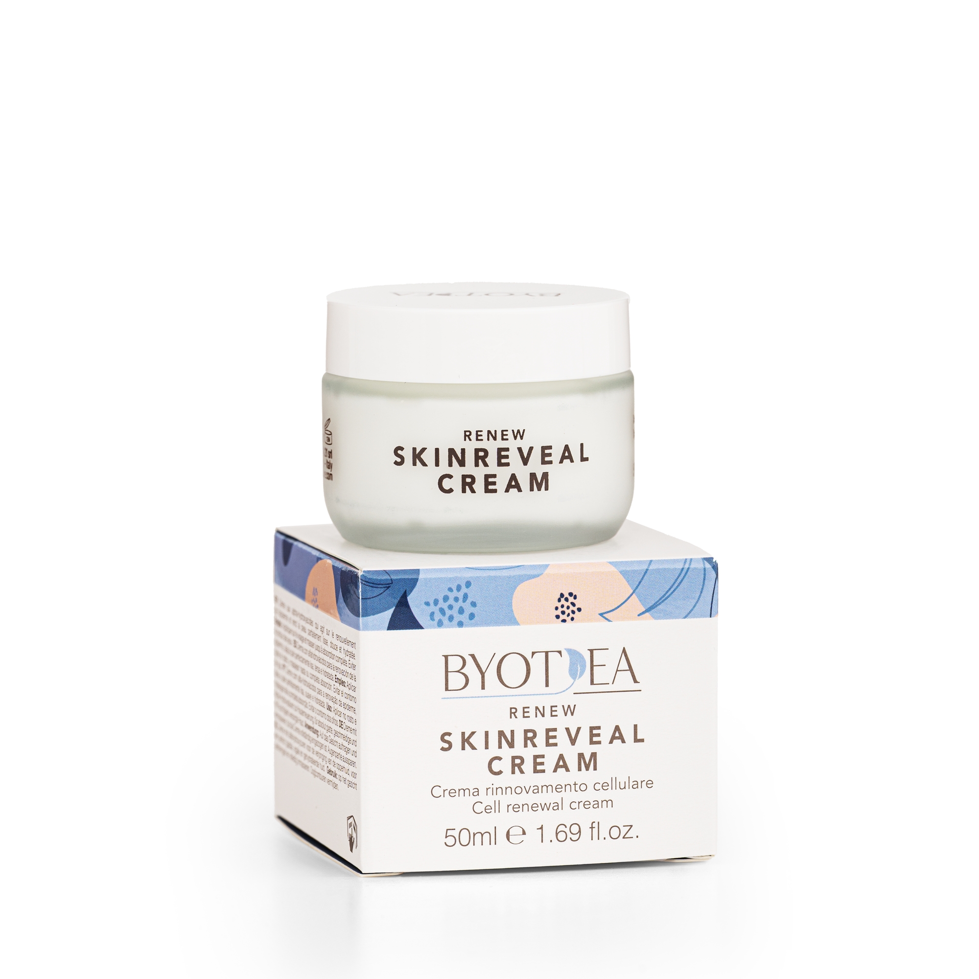 1028227 -- 000 (9188) BYOTEA FACE CARE RENEW SKINREVEAL CREMA CON AHA 50 ML. - immagine 1