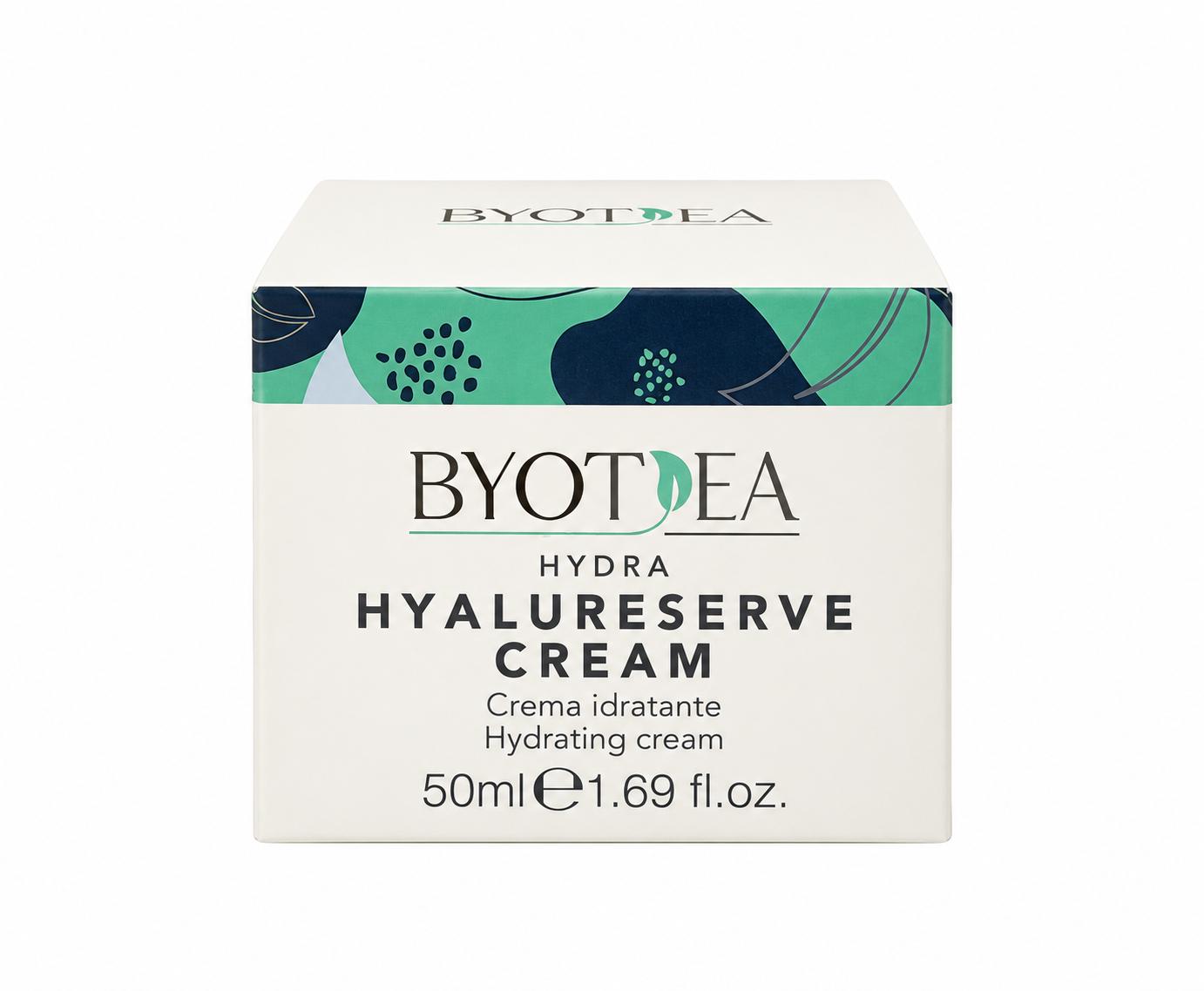 1028251 -- 000 (13377) BYOTEA HYDRA HYALURESERVE CREAM IDRATANTE 50 ML. - immagine 1