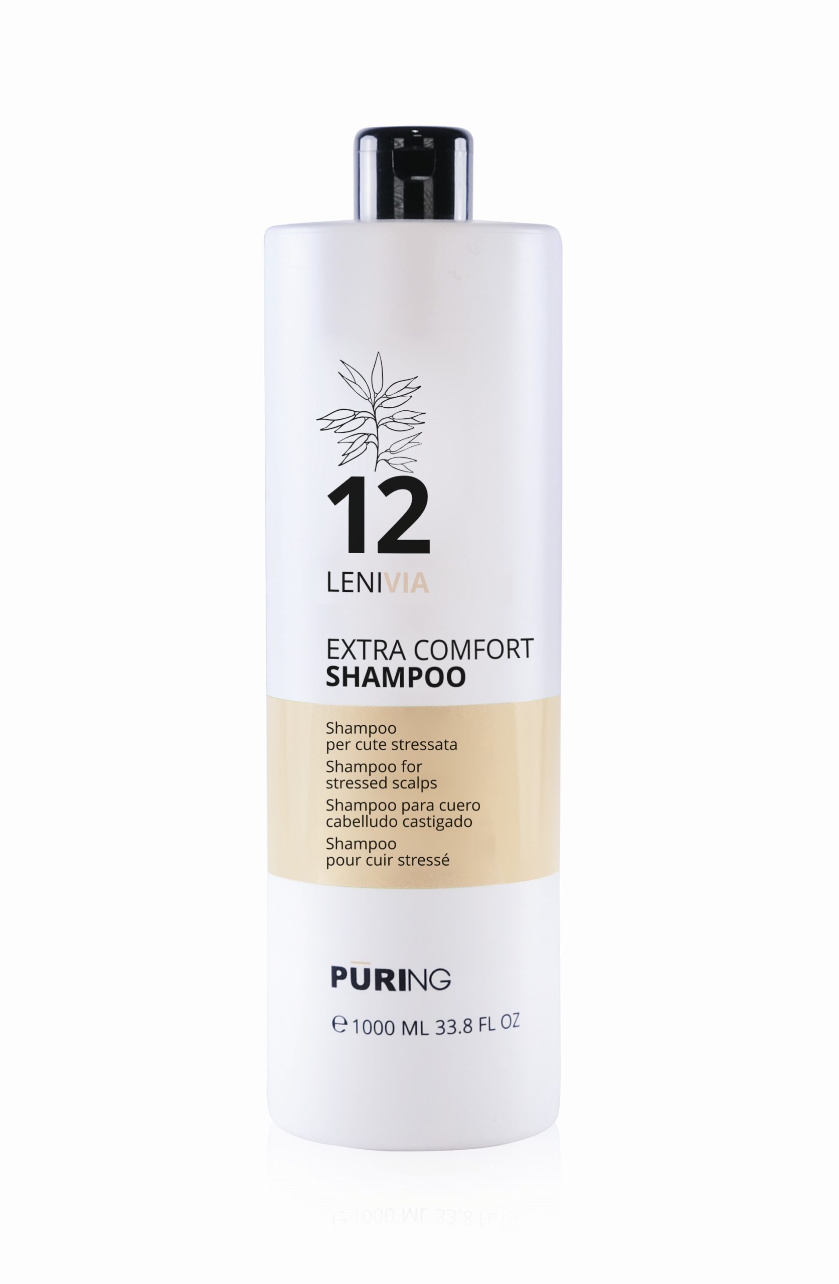 1088117 -- 000 (9152) PURING 12 LENIVIA SHAMPOO DELICATO PER CUTE 1000 ML. - immagine 1