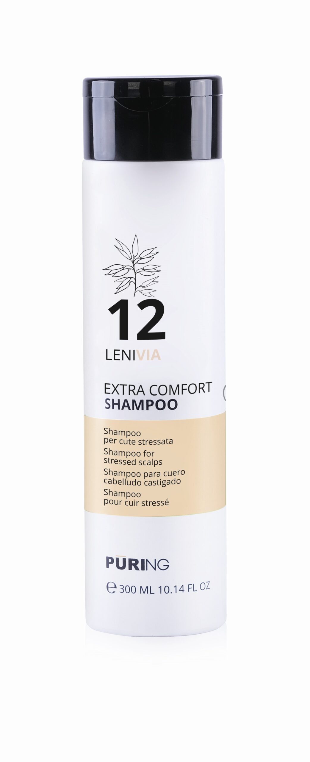 1088873 -- 000 (9153) PURING 12 LENIVIA SHAMP. DELICATO PER CUTE 300 ML. - immagine 1