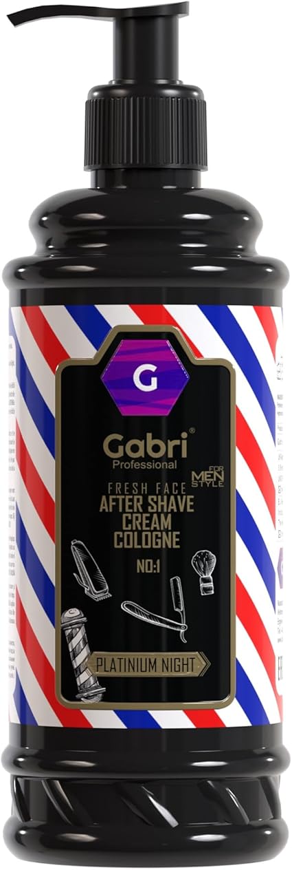 152 01 001 009 -- 000 (8729) GABRI CREMA DOPO BARBA COLONIA N1 PLATINUM NIGHT 400 ML. - immagine 1