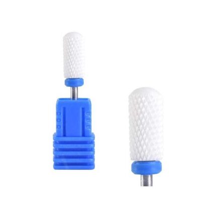 ALBA PUNTA FRESA CERAMICA M 3/32 SM. TOP CILINDRICA BLU