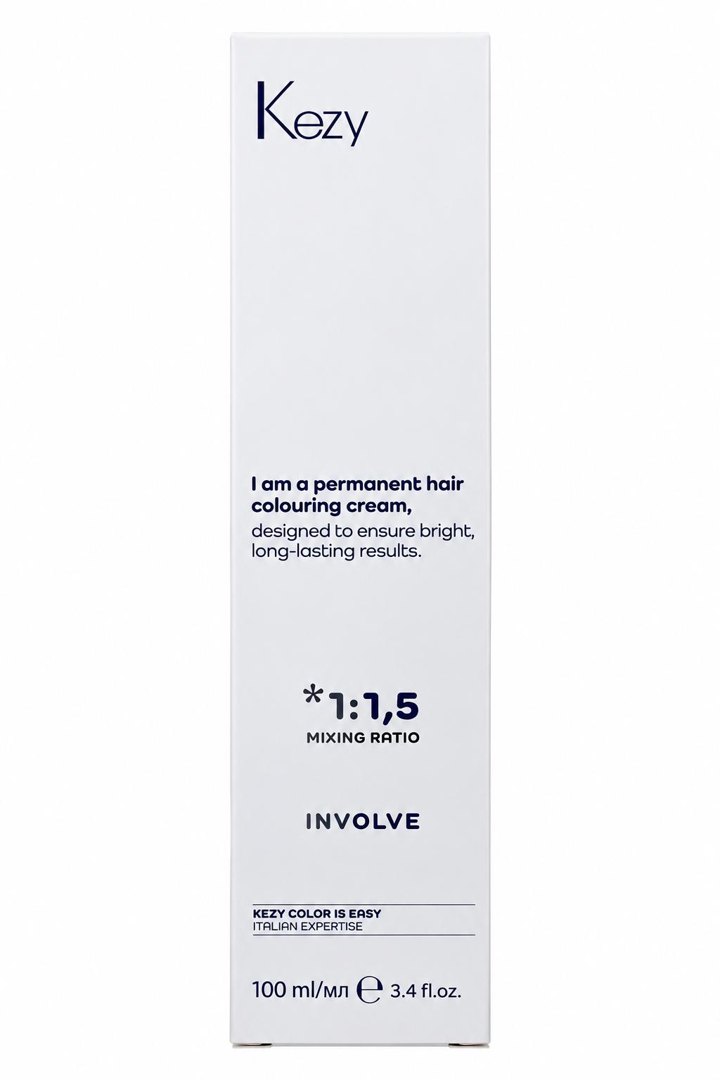 5K77001 -- 000 (9268) KEZY - INVOLVE COLOR 1.0 NERO 100 ML. - immagine 1