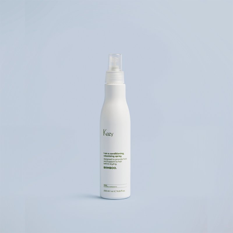 5K99010 -- 000 (9122) KEZY - BAMBOO PUMP-UP SPRAY CONDIZIONANTE VOLUMIZZANTE 200 ML. - immagine 1