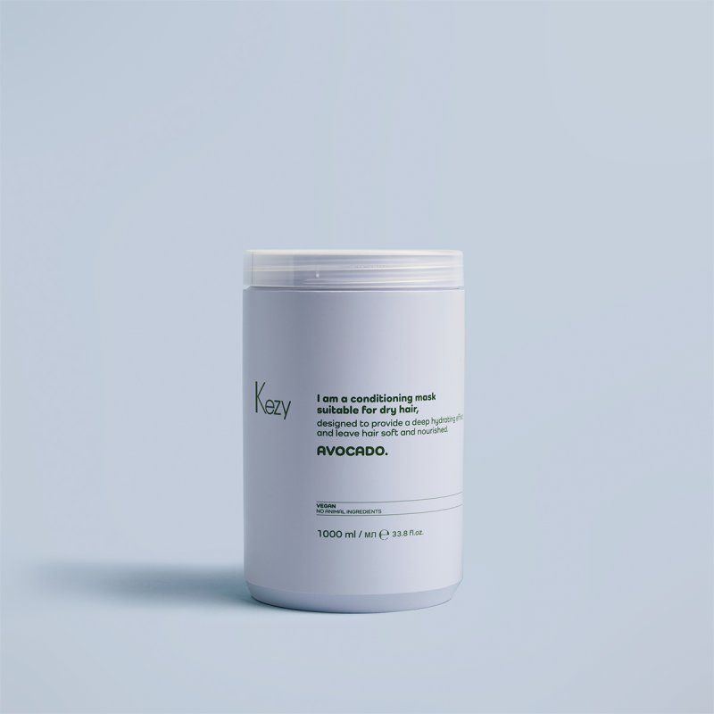 5K99017 -- 000 (9276) KEZY - VS. AVOCADO MASK 1000 ML. - immagine 1