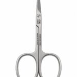 RBB FORBICI PELLE INOX CURVA 3,5"
