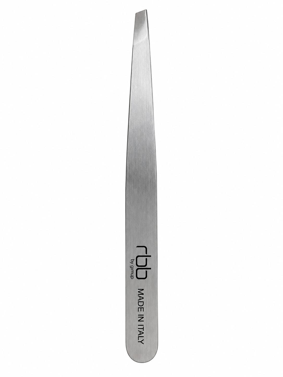 6472O -- 000 (8645) RBB PINZETTA DEPILATORIA INOX OBLIGUA. - immagine 1