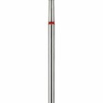 STALEKS PRO PUNTA DIAMANTATA A SFERA, COLORE ROSSO, EXPERT DIAMETRO 4 MM.