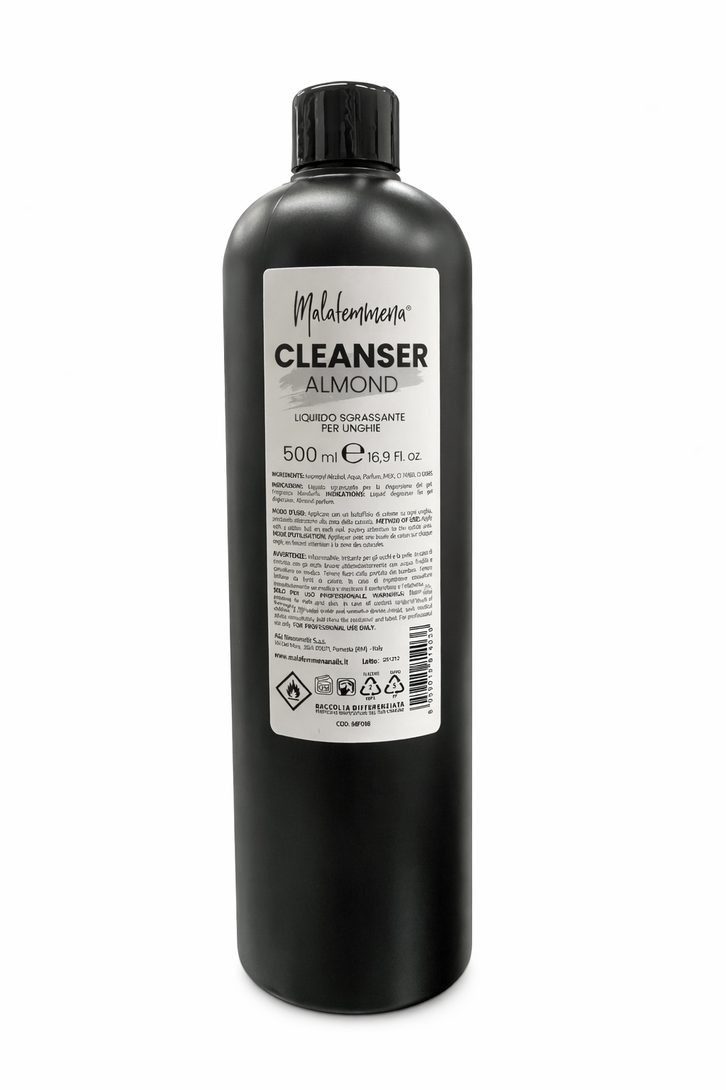 MF018 -- 000 (12678) MALAFEMMENA CLEANSER ALMOND 500 ML. - immagine 1