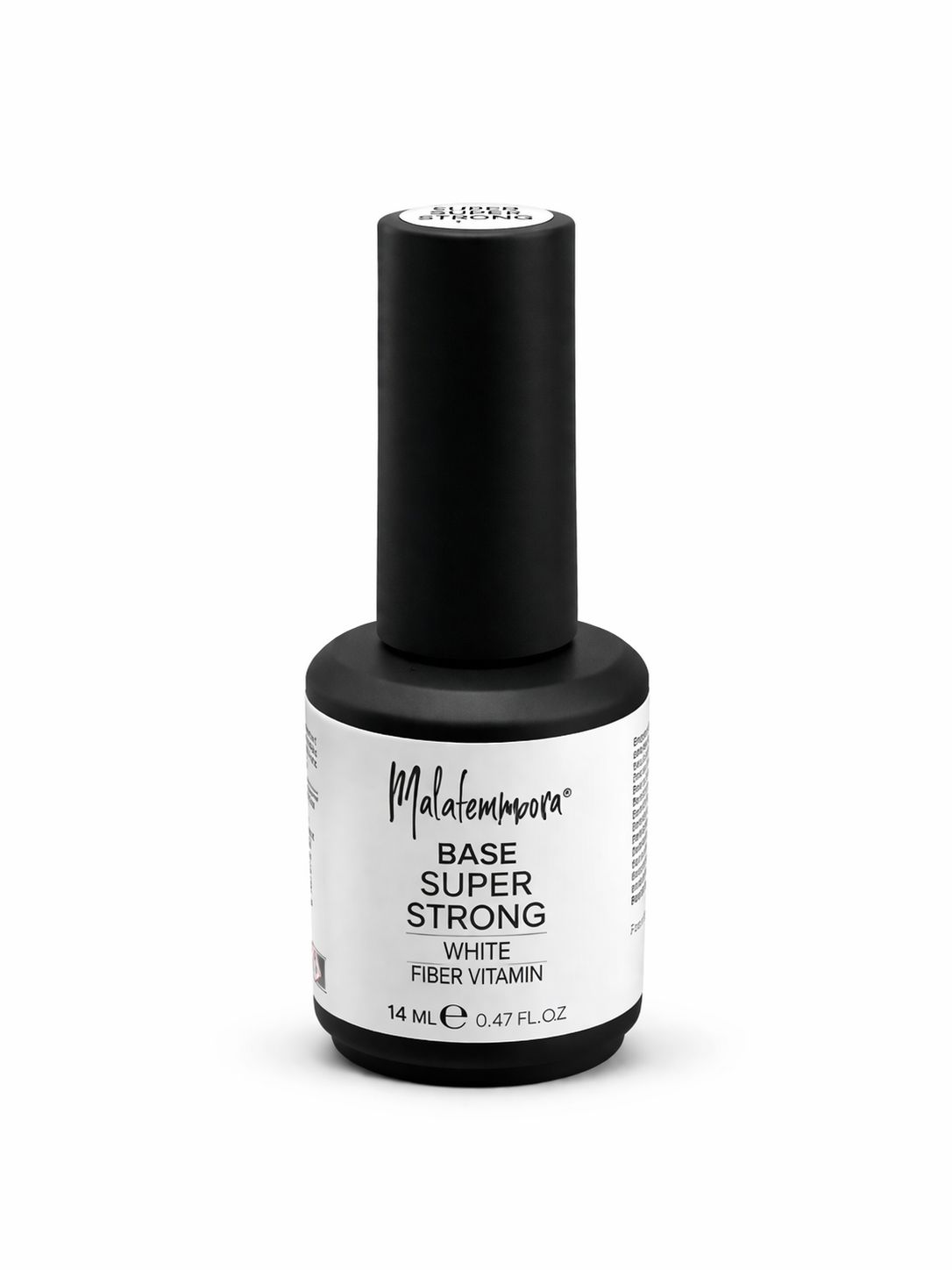 MF058 -- 000 (8039) MALAFEMMENA BASE SUPER STRONG WHITE FIBER VITAMIN 14ML. - immagine 1