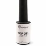 MALAFEMMENA TOP GEL GLITTER - TOP GEL FINISH 9ML.