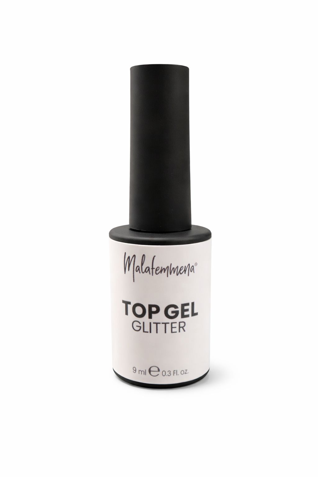 MF060 -- 000 (7438) MALAFEMMENA TOP GEL GLITTER - TOP GEL FINISH 9ML. - immagine 1
