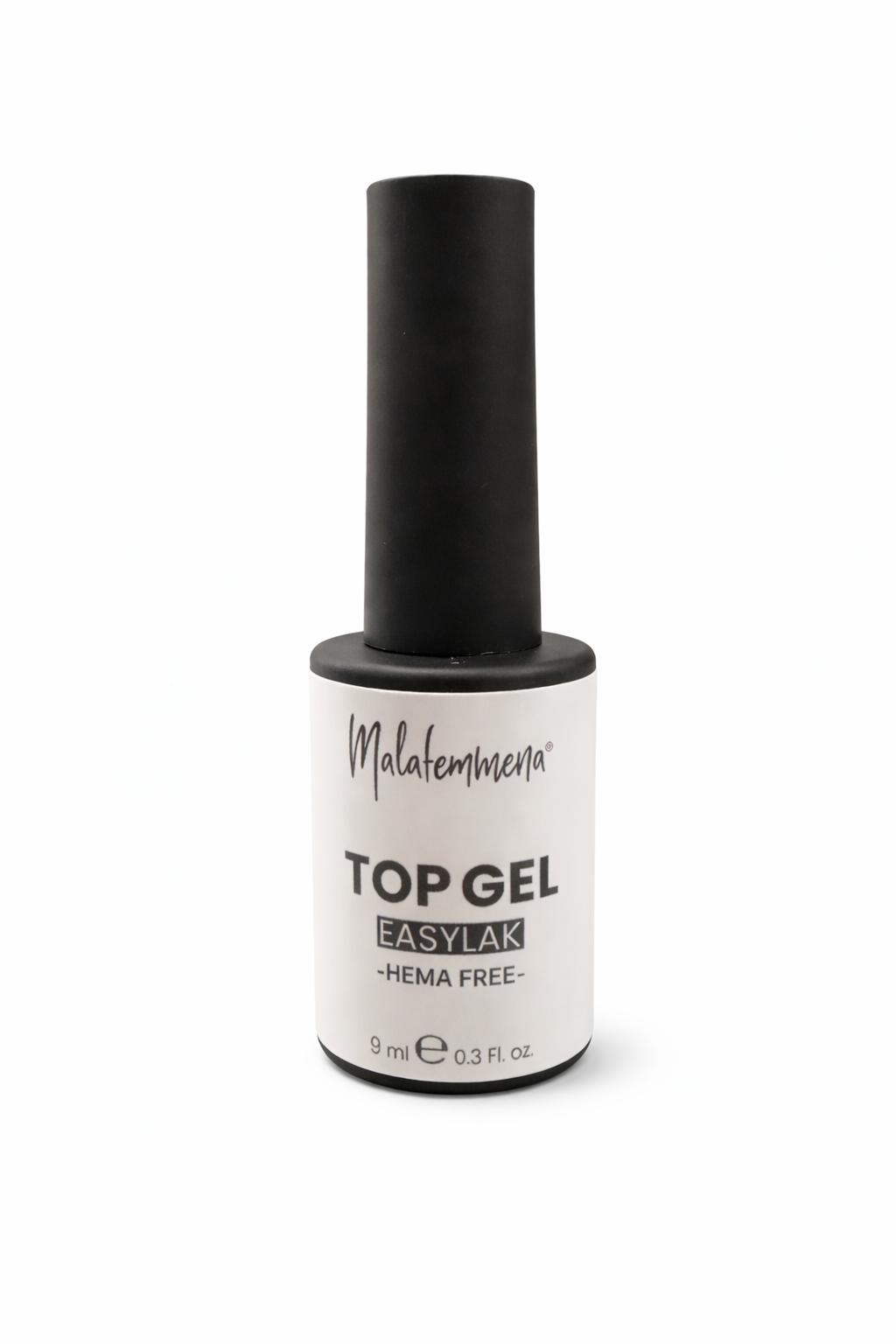 MF104 -- 000 (7806) MALAFEMMENA TOP GEL EASYLAK - TOP GEL FINISH 9ML. - immagine 1
