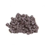 SEISETA ANELLI IN ALLUMINIO CON SILICONE COLORE CASTANO SCURO   150PZ