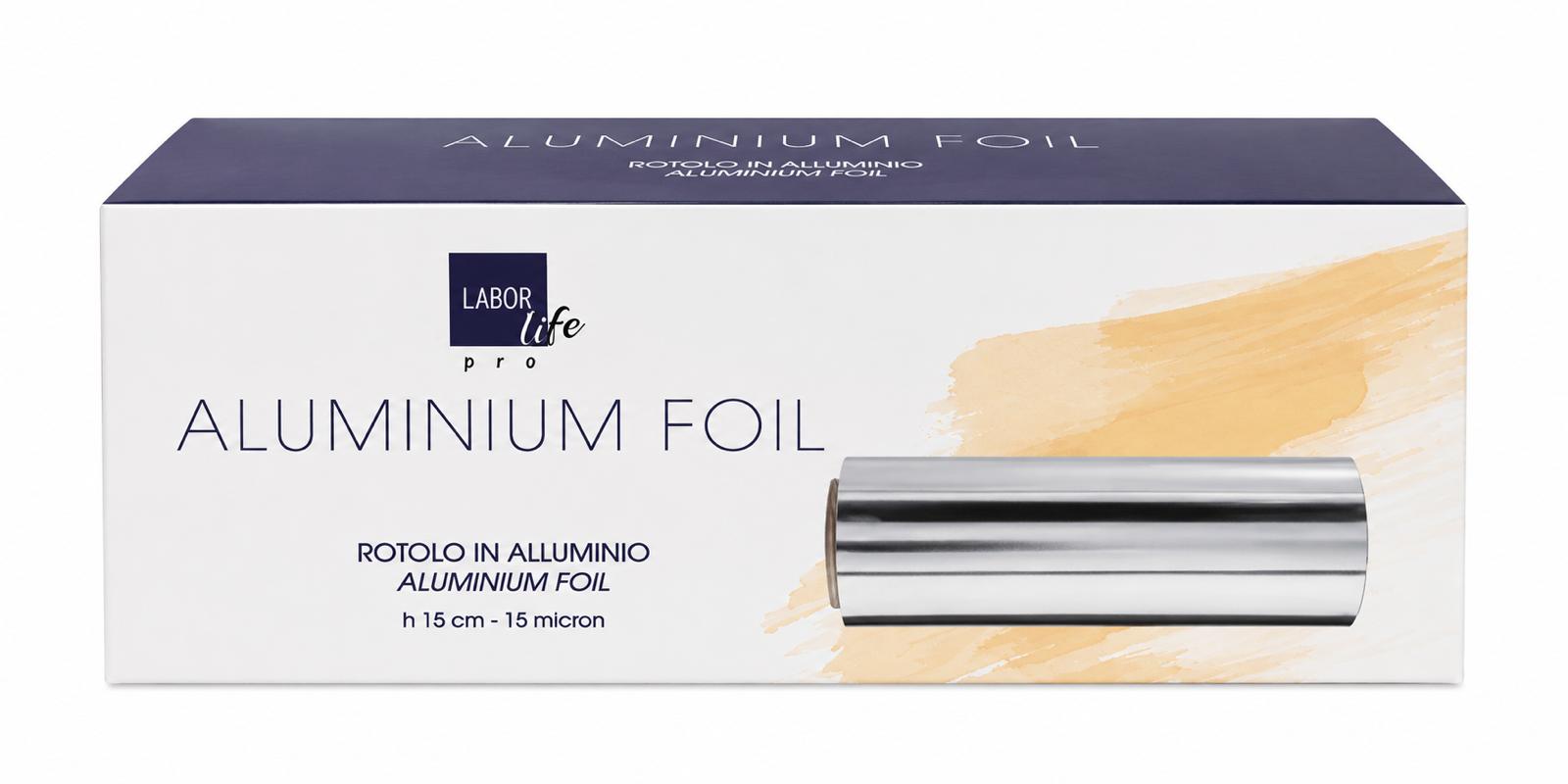 W031-M -- 000 (13382) LABOR ROTOLO ALLUMINIO LIFE 15 CM 15 MICRON. - immagine 1